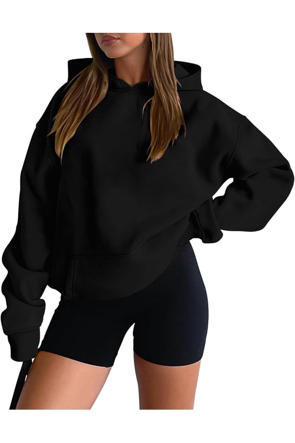 Hoodies for Women Oversized Sweatshirts Fall Fashion Outfits 2025 Pullover Fleece Casual Sweaters Winter Y33k Clothes