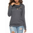 thumbnail image 1 of ONLYSHE Womens Cute Sweatshirt Round Neck Tunic Tops Casual Workout Long Sleeve Basic T Shirts Blouse, 1 of 8