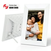 Onn 10 inch Wi-Fi Digital Picture Frame, 1280 x 800, White