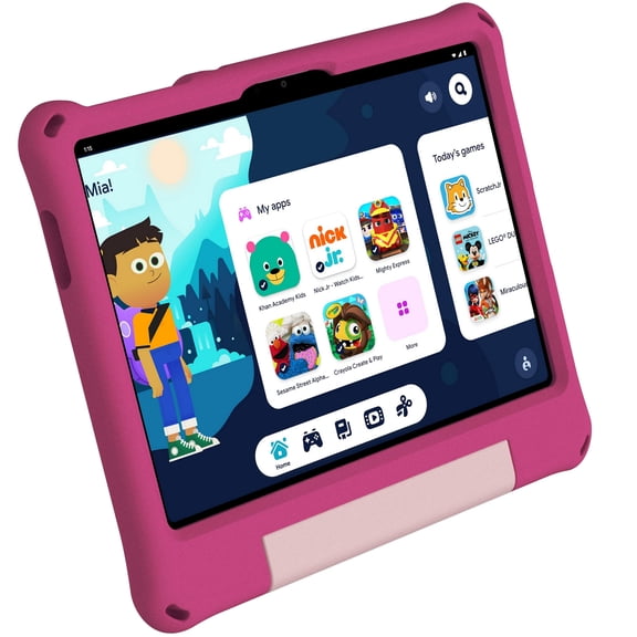 onn 11" Kids Tablet - Pink (2026 Model)