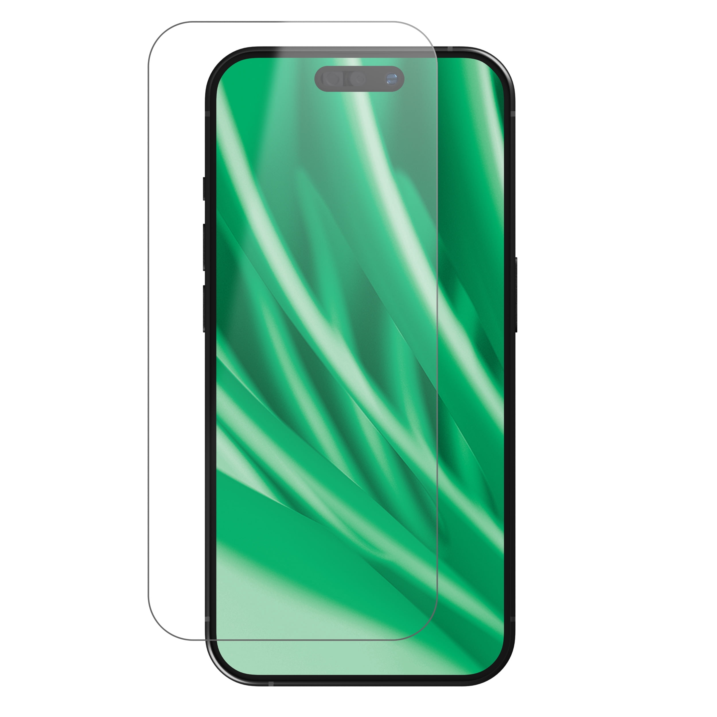 onn Corning Glass Screen Protector for iPhone Air, Made with Durable Glass by Corning, with Easy Application Tray
