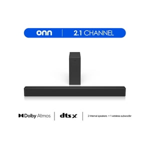 ONN Barra de sonido inalámbrica 2.1
