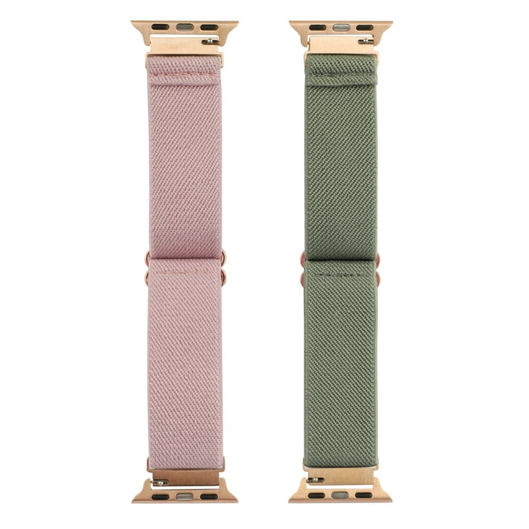Pink and green apple watch band online