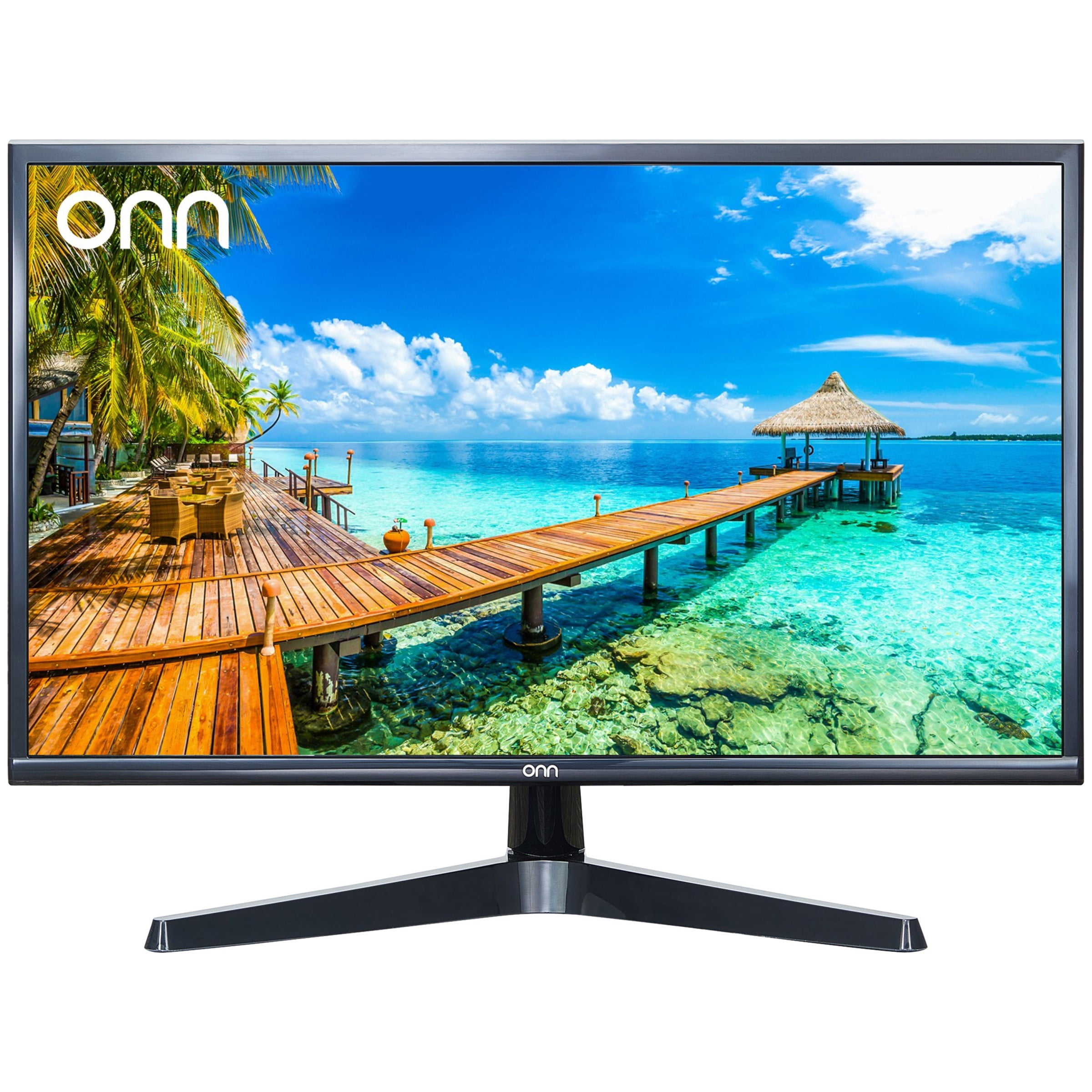 ONN 24" 1920x1080 VGA HDMI 60hz 14ms LED Slim Design Monitor