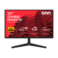 thumbnail image 1 of onn 24" FHD (1920 x 1080p) 144Hz 1ms AMD FreeSync Gaming Monitor with Cables, Black, 1 of 7