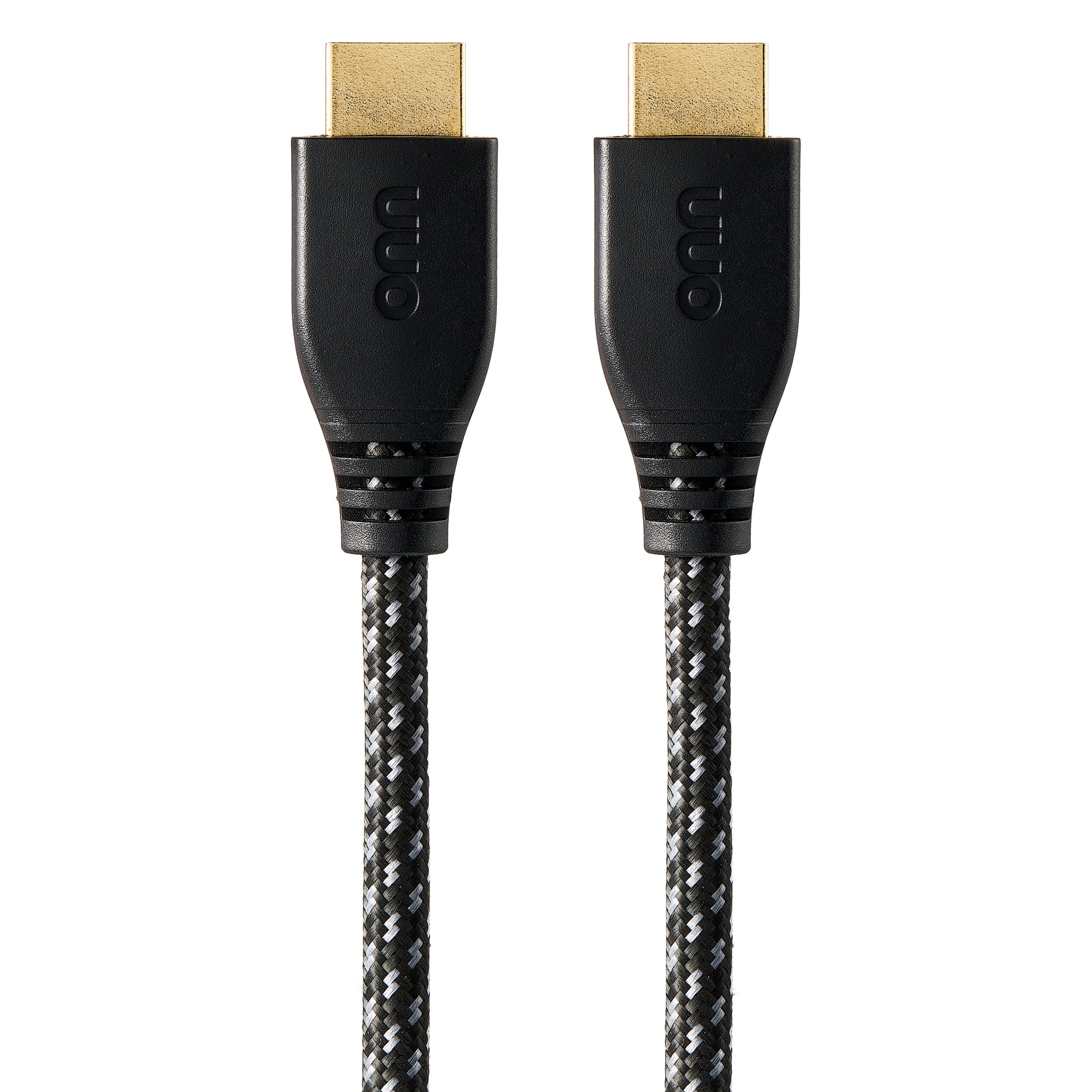 onn Ultra High Speed 8K UHD HDMI Cable, Black, 3'