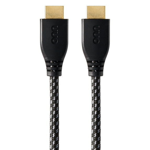 onn Ultra High Speed 8K UHD HDMI Cable, Black, 3'