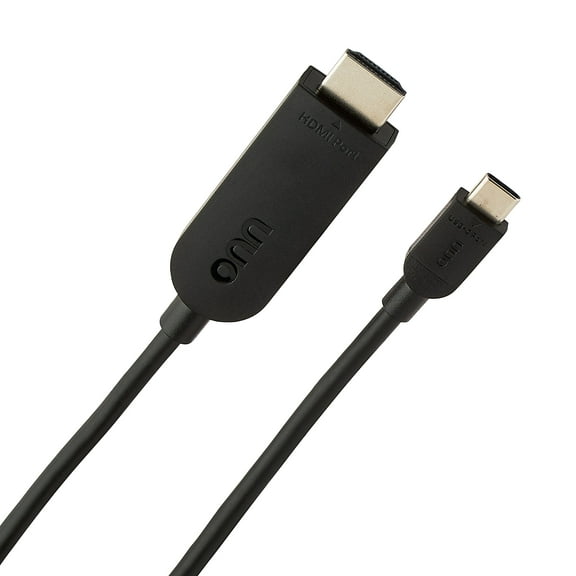 onn 6 USB-C to HDMI Cable