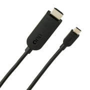 onn. USB-C to HDMI Cable (6 Feet / 1.8m), 4K Video & Audio Output for Laptop, Tablet, Phone to TV, Monitor, Projector