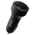 thumbnail image 1 of onn 3-Port Fast Charge Dual USB-C and USB Car Charger, 1 of 6