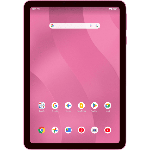 onn 8.1" Core Tablet, 64 GB, Android 16, Pink (2026 Model)