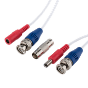 onn 100' Bnc to DC Cable with BNC-to-BNC adapter 1 Pack