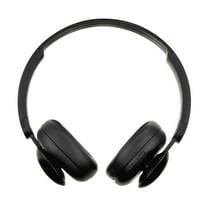 onn Wireless On-Ear Headphones, Black