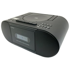 ONN Cassette Boombox with Bluetooth, CD, MP3 and Radio Features