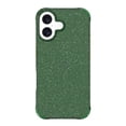 thumbnail image 1 of onn Sparkle Phone Case for iPhone 16 - Green with Gold Glitter, 1 of 6