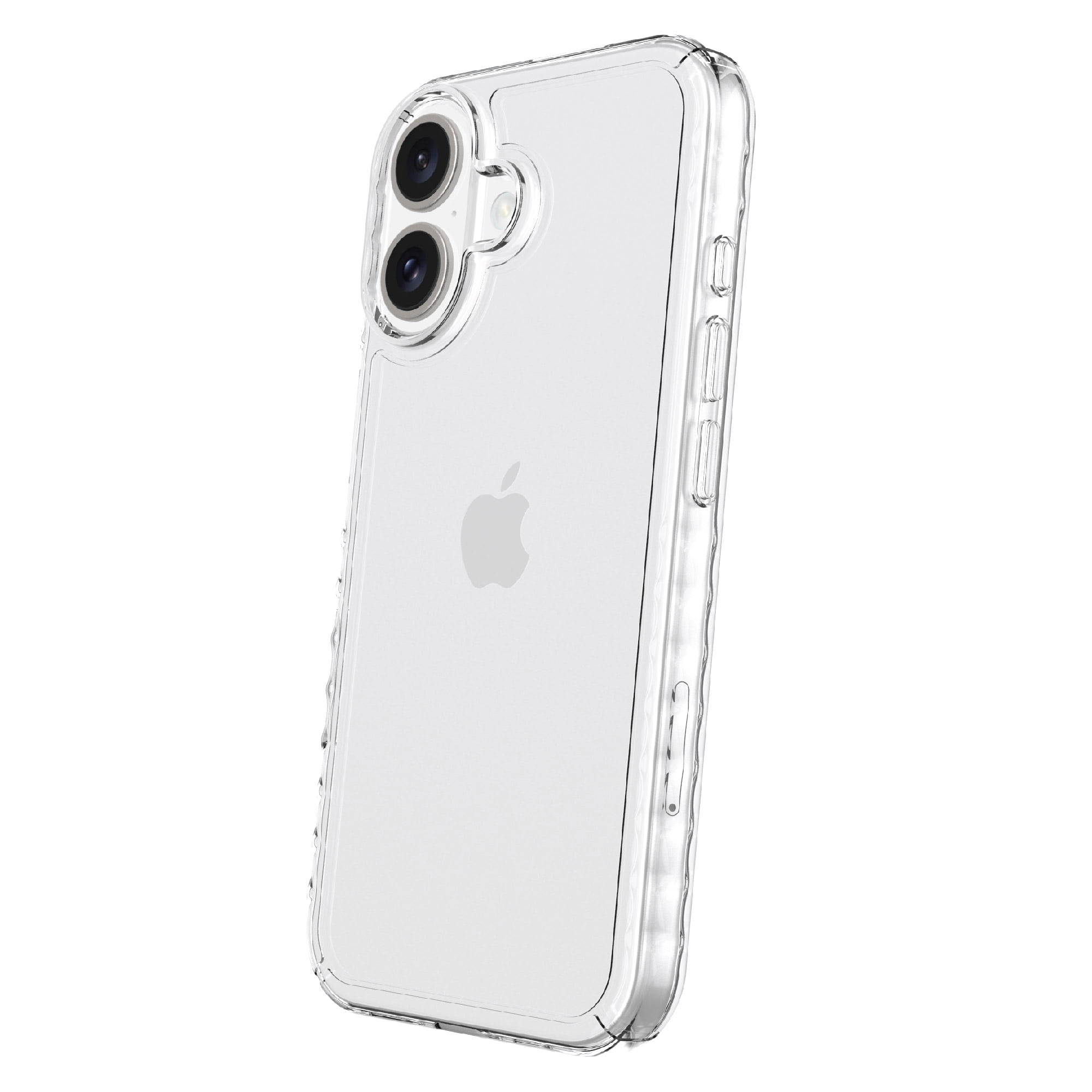onn Protective Gel Phone Case for iPhone 16 - Clear