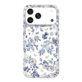 thumbnail image 1 of onn Blue Toile Phone Case for iPhone 17 Pro Max, 1 of 6