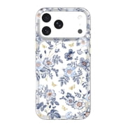 onn Blue Toile Phone Case for iPhone 17 Pro Max
