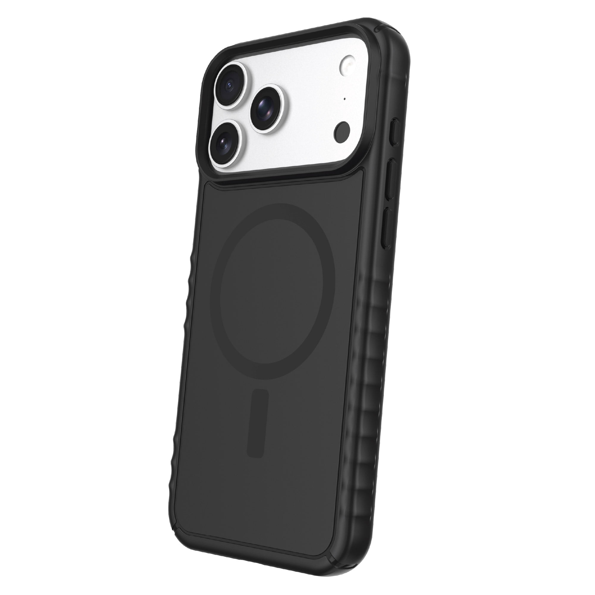 onn Protective Gel Phone Case for iPhone 18 Pro Max / 17 Pro Max, MagSafe Compatible - Black