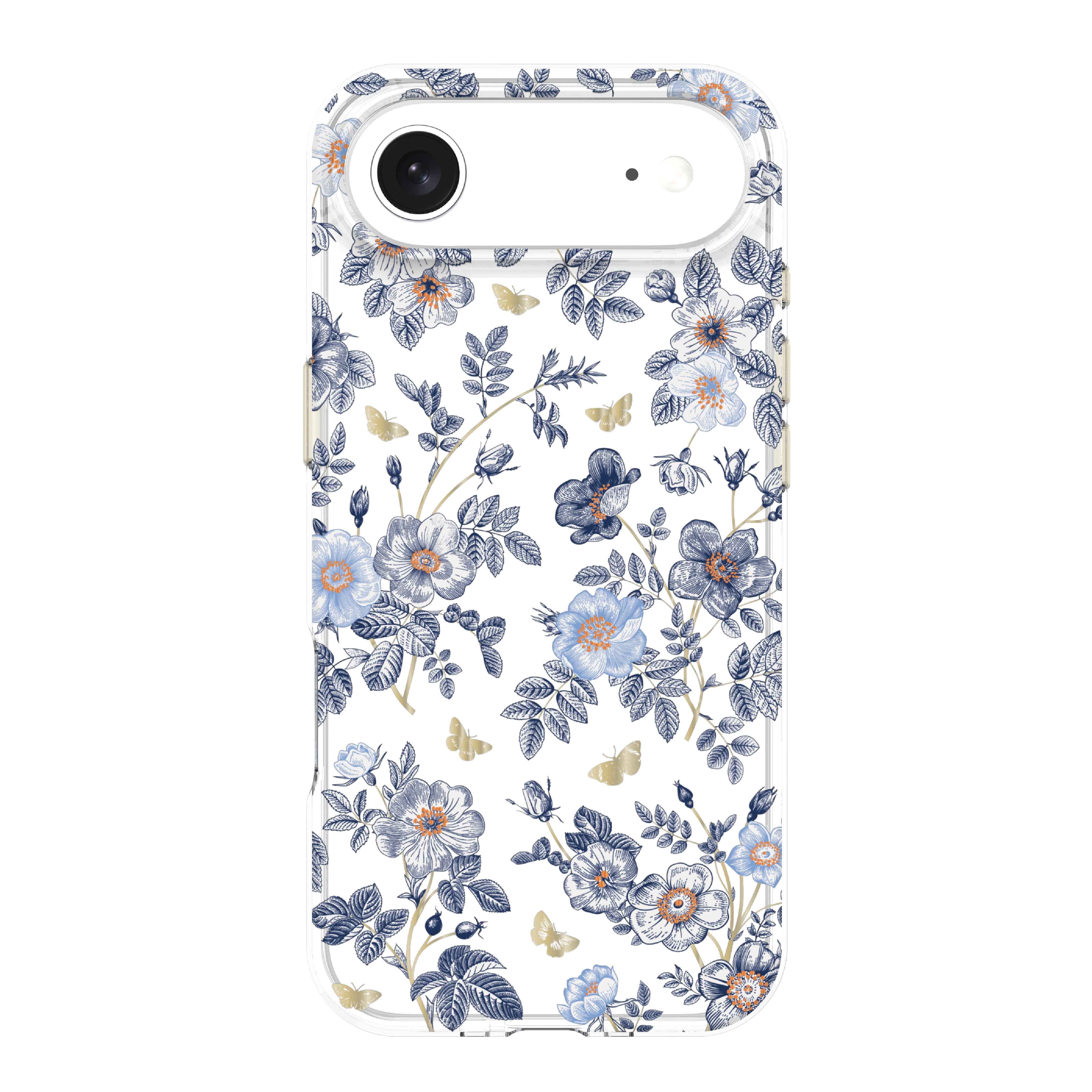 onn Blue Toile Phone Case for iPhone Air
