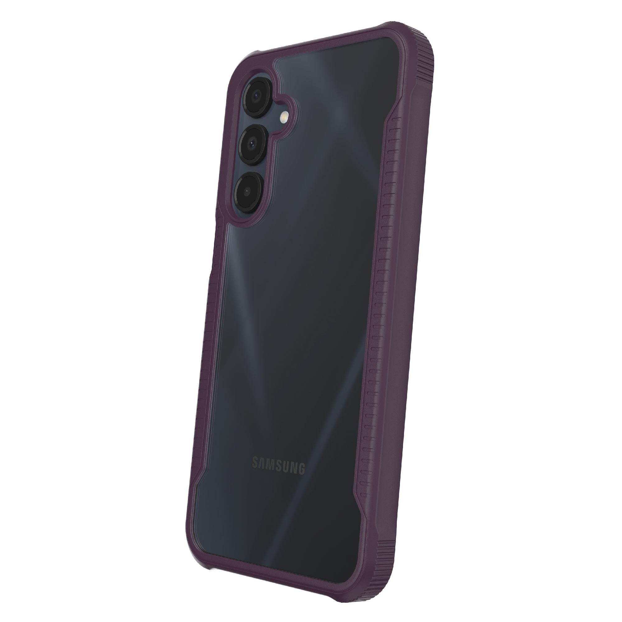 onn Dual-Layer Phone Case for Samsung Galaxy A16 5G - Purple/Clear