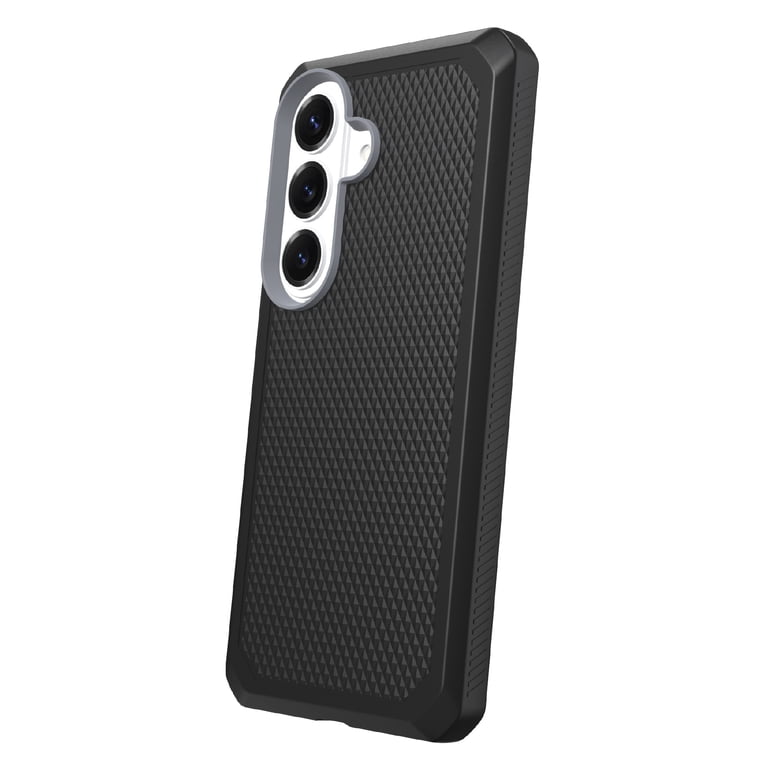 Onn Magnetic Compatible Dual-Layer Phone Case for Samsung Galaxy S26 - Black