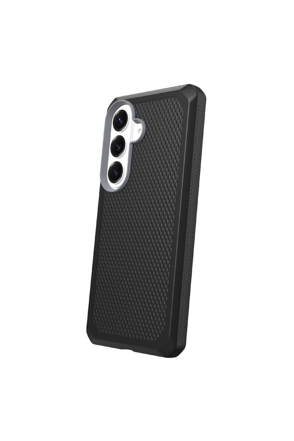 Magnetic Compatible Dual-Layer Phone Case for Samsung Galaxy S26 - Black