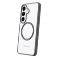 thumbnail image 1 of onn Magnetic Compatible Phone Case for Samsung Galaxy S26 - Metallic Gray/Clear, 1 of 8