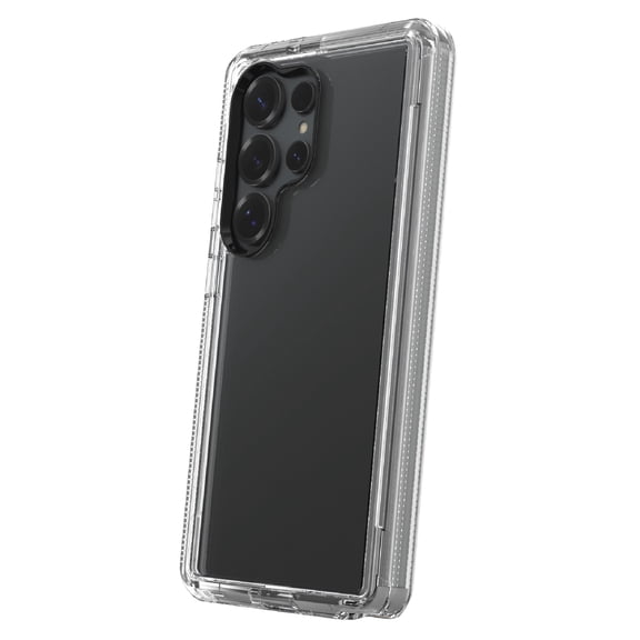 onn Rugged Phone Case for Samsung Galaxy S25 Ultra - Clear