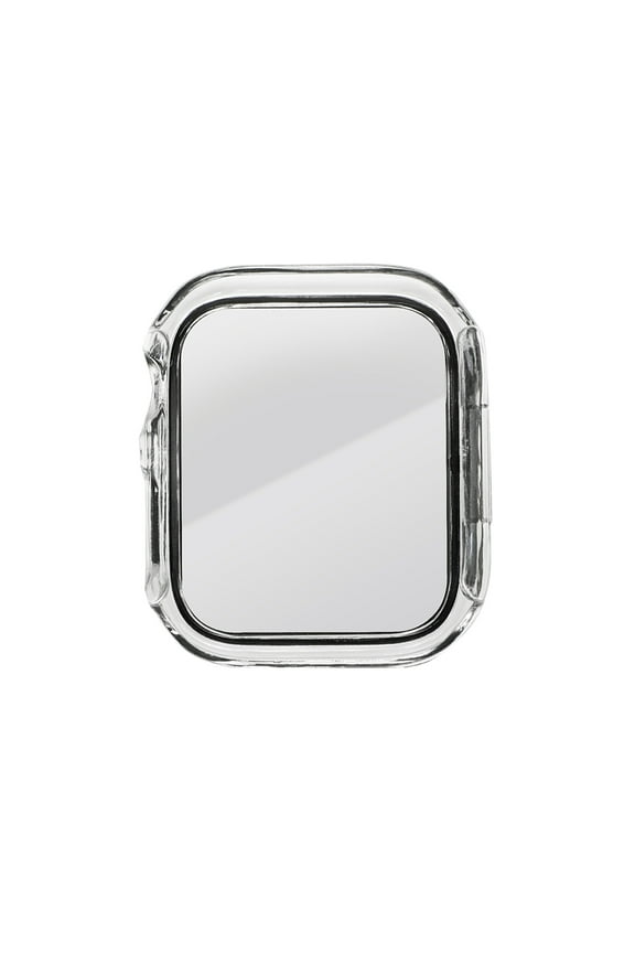 Clear Bumper with Screen Protector for Apple Watch 41mm, 1 Piece, Unisex