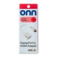 thumbnail image 1 of onn DisplayPort to HDMI Converter Adapter with Audio - Supports 4K & 1080p for Laptop/PC to Monitor, Projector, HDTV，6ft Cable, 1 of 12