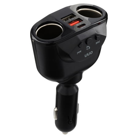 onn Wireless FM Transmitter and 35W/18W Car Charger with Bluetooth