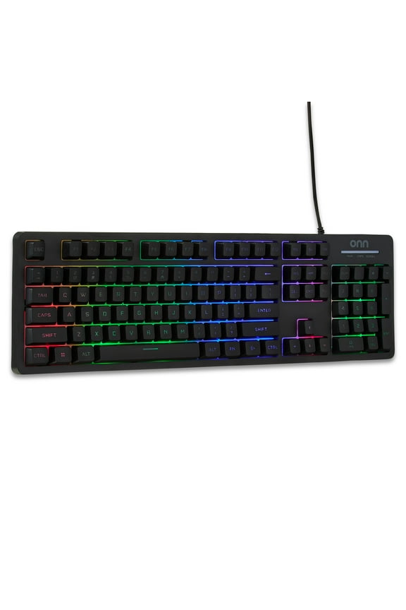 Wired LED Gaming Keyboard, Backlit, Gray