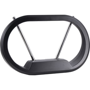 onn Indoor Modern Loop TV Antenna 30 mile Range