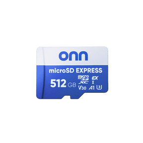onn MicroSDXC Express Card, 512GB
