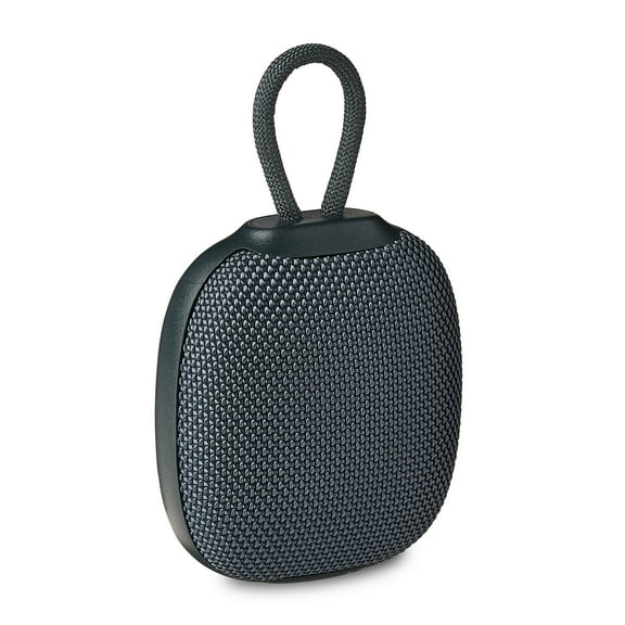 onn Mini Rugged Speaker with Bluetooth Wireless Technology, Gray