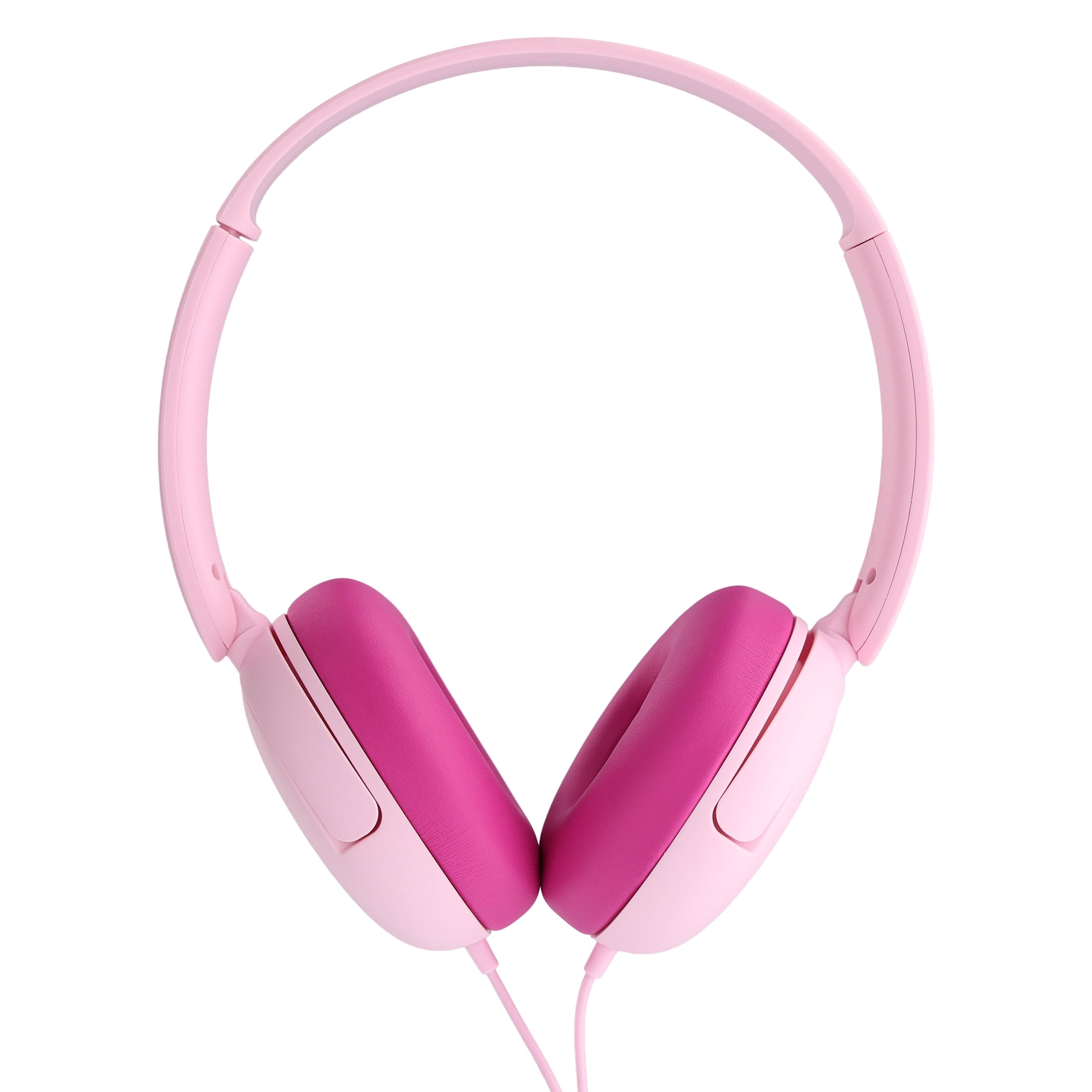 onn OnEar Headphones with 3.5 mm Connector, Pink