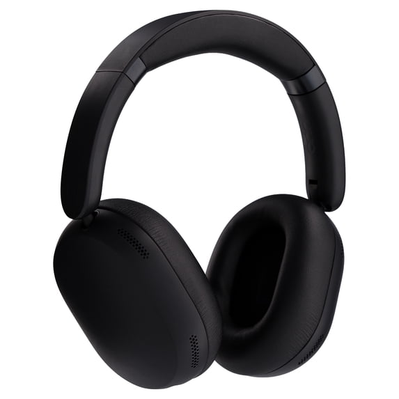 onn Hushbyte Wireless Over-ear Headphones with Memory Foam and HD Sound, Black