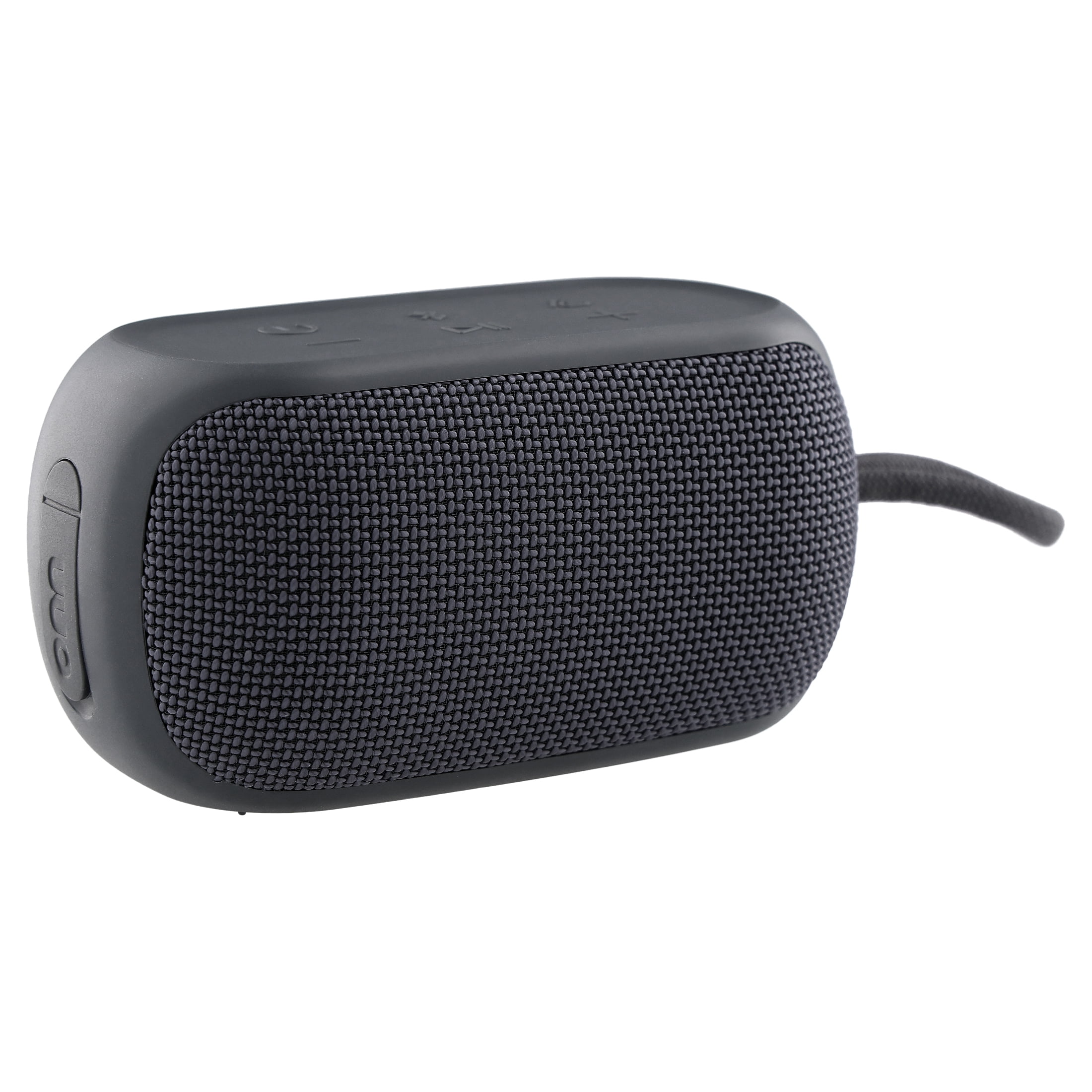 onn Small Rugged Speaker with Bluetooth Wireless Technology, Graystone