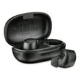 thumbnail interactive-video image 1 of onn Bluetooth Wireless Earphones w/Charging Case and Touch Controls, Black, 1 of 10