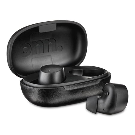 ONN BLUETOOTH WIRELESS EARPHONES W/CHARGING CASE AND TOUCH...