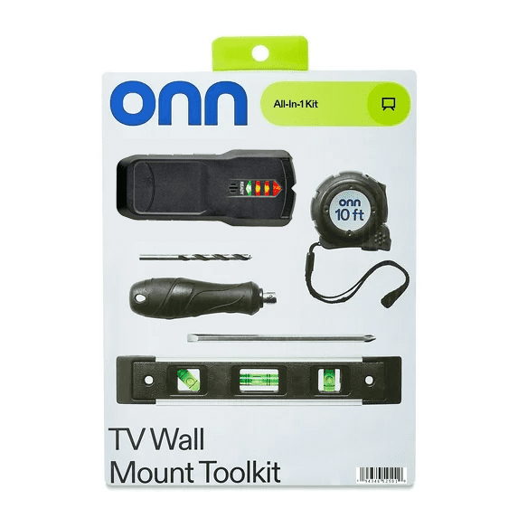 Onn 6-Piece TV Wall-Mount Tool Kit