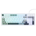thumbnail image 1 of onn Wired RGB Backlit Keyboard, Arctic White, USB Connection, 1 of 4