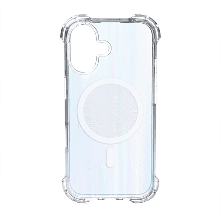 onn iPhone 16 Case with MagSafe Magnet for Apple phone, Iridescent, Unisex