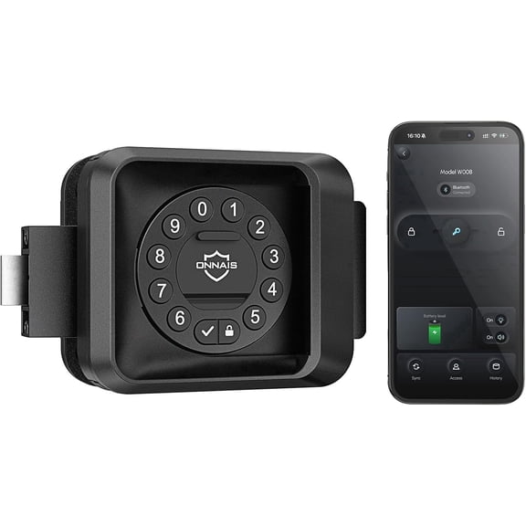 ONNAIS Keyless RV Door Lock - Full Metal Smart APP Control Keyless Entry