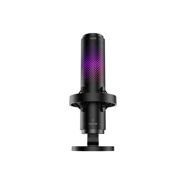 onn USB Tri-Pattern Gaming Microphone with Volume/Mute Controls and 3 ...