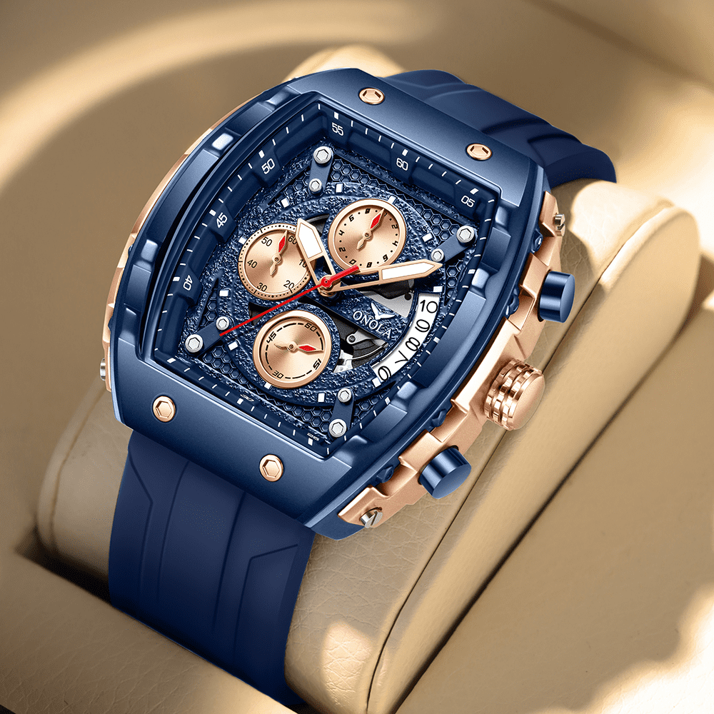 ONOLA Men's Automatic Watch Multifunctional Fashion 30M Waterproof