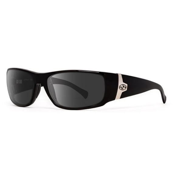 ONOS ORETI Grey Mirror POLARIZED Black Frame Sunglasses