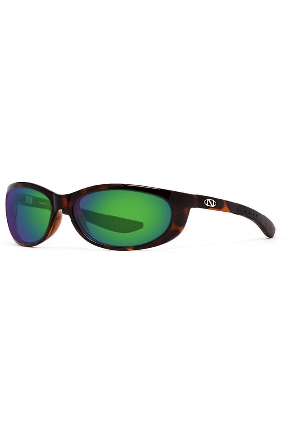 Sand Island green Mirror Dark Tortoise Frame Sunglasses