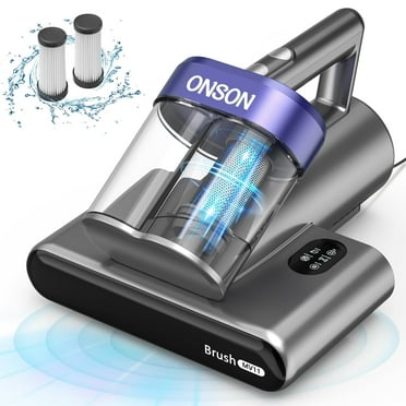 ONSON Mattress Vacuum Cleaner for Bed with UV 16Kpa Suction HEPA Filter 253.7nm UV-C Light